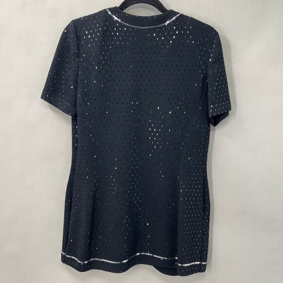 B142 St. John Pants Suit Santana Knit Womens 8 Old Money First Lady Jackie O - Picture 4 of 10